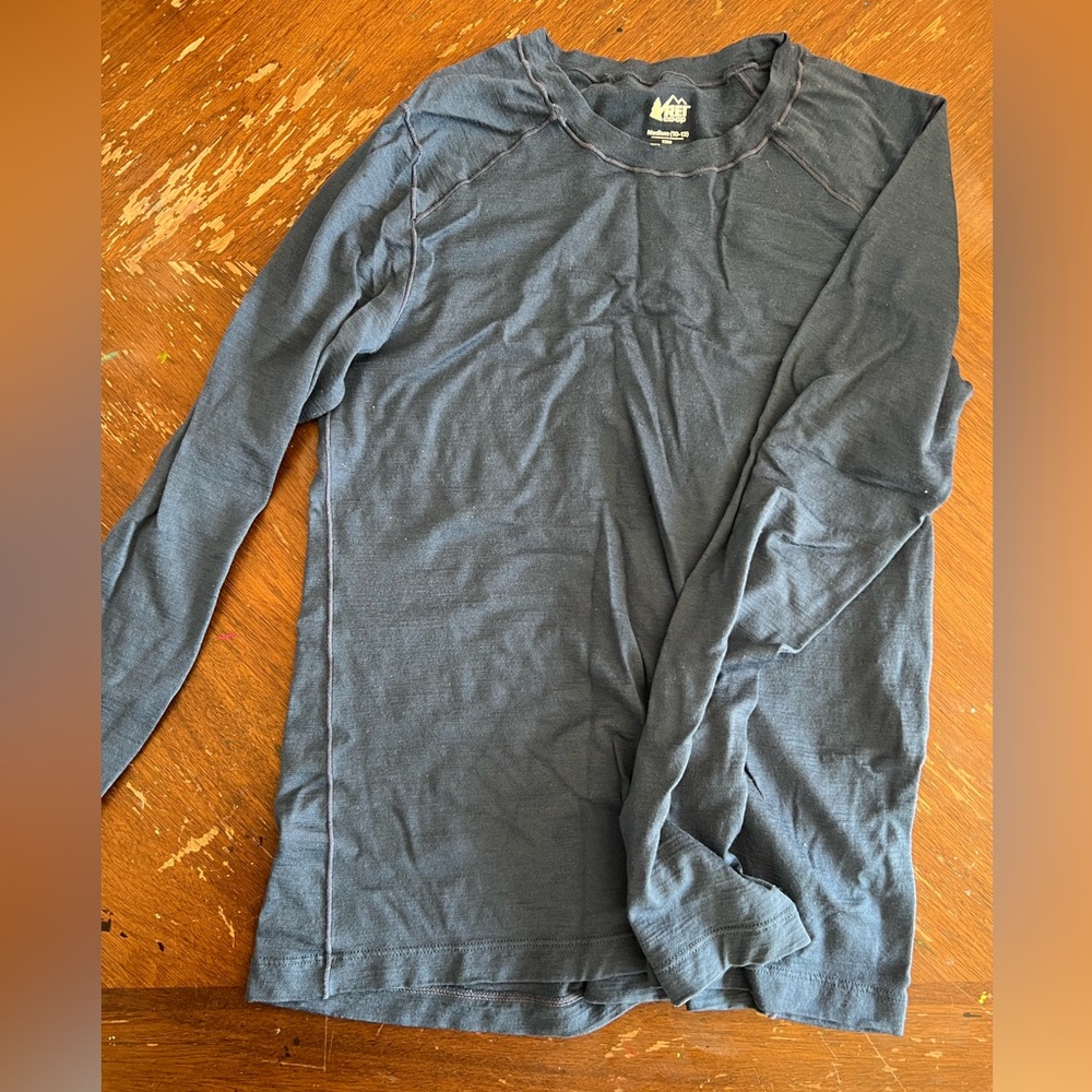 Merino wool base layers. Girl’s, REI. Size 10